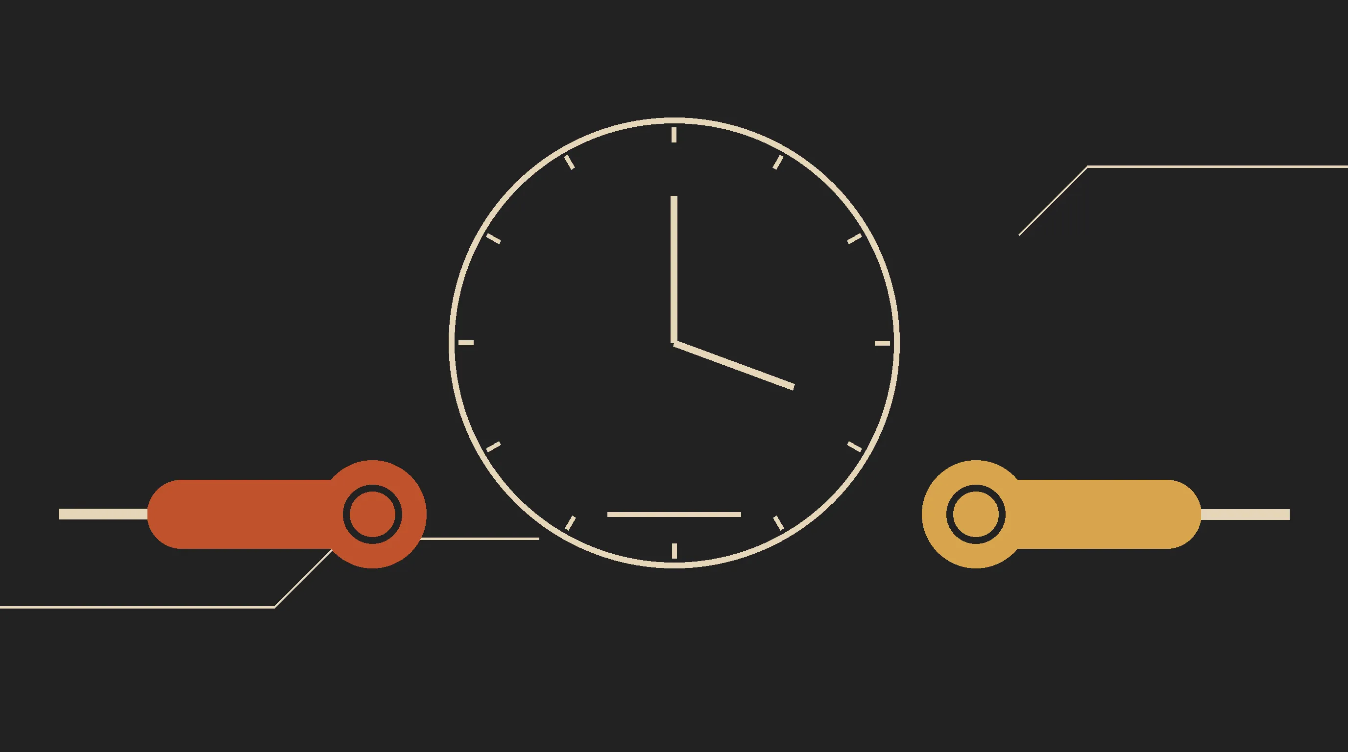 Um microfone pequeno escondido atrás de um vaso numa sala de reunião